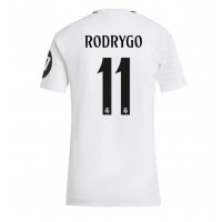 Camisa de time de futebol Real Madrid Rodrygo Goes #11 Replicas 1º Equipamento Feminina 2024-25 Manga Curta